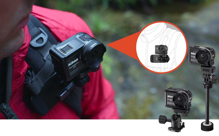 Used Nikon KeyMission 170 Action Camera - Adorama Used Nikon KeyMission 170 Action Camera - Adorama